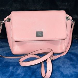 NWT  Ralf Lauren AGDON Cross Body bag in "RARE TEA ROSE"
